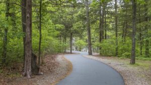 Branson Missouri Lakeshore Trail on Table Rock Lake.