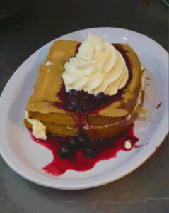 The Bradford French Toast at Steamy Joe Cafe Branson