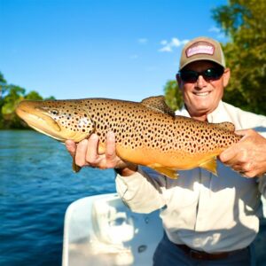 Trout fishing in Branson, Missouri