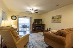 Accessible Branson Rentals and Activities — a step-free condo entrance in a downtown elevator building
