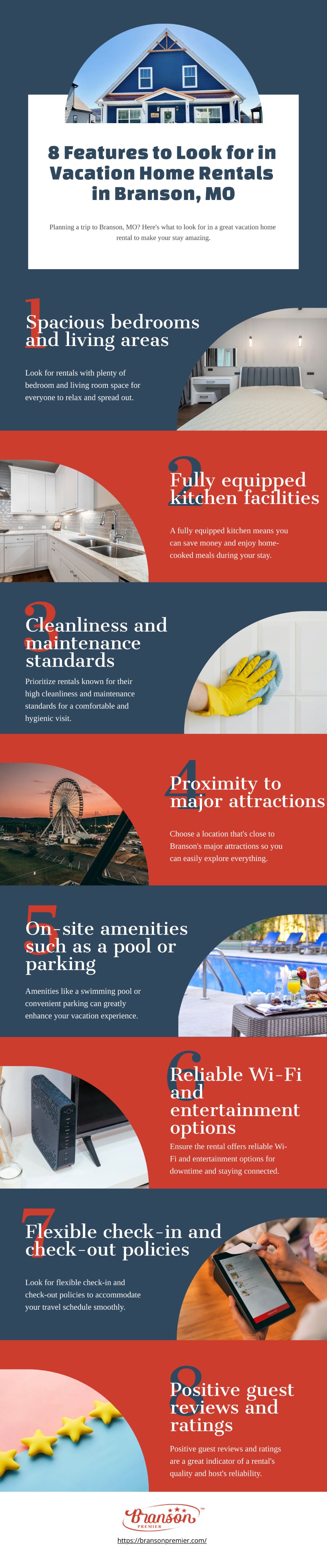 8 Features to Look for in Vacation Home Rentals in Branson, MO