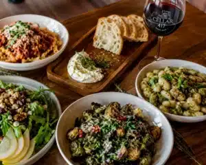 House-made Beef Cheek Sugo pasta dish at Cellar 417 Branson West