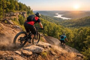 Two Rivers Bike Park near Highlandville Missouri — 14+ miles of purpose-built trails for all skill levels