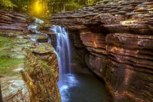 Branson Missouri spring wildflowers along Ozark Mountain trails — ideal hiking season April through May