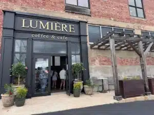 Lumiere Coffee Cafe inside 417 Vintage Market historic downtown Branson Missouri European-inspired cafe 2026