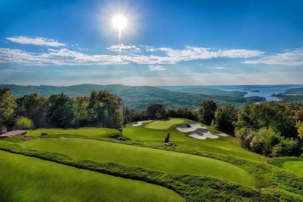 Top of the Rock Golf Course Branson Missouri above Table Rock Lake — Jack Nicklaus Signature par-3