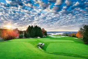 Best golf courses in Branson. Top of the Rock Golf Course Branson Missouri above Table Rock Lake.