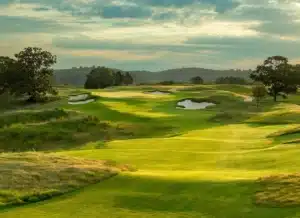 Ozarks National Golf Course Big Cedar Lodge Branson Missouri — Coore and Crenshaw design ridgetop views
