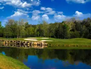 LedgeStone Country Club Branson West Missouri — Ozark rock outcroppings and dramatic elevation changes