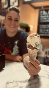 Homemade small-batch ice cream at Sweet Shack in Hollister, Missouri — made fresh with quality creams