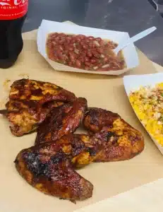 Owner Michelle at Come and Take It BBQ Branson West the veteran-owned family-run Texas BBQ restaurant