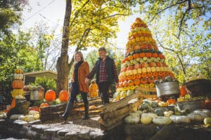 Thousands of glowing pumpkins on display at a Branson October events fall festival