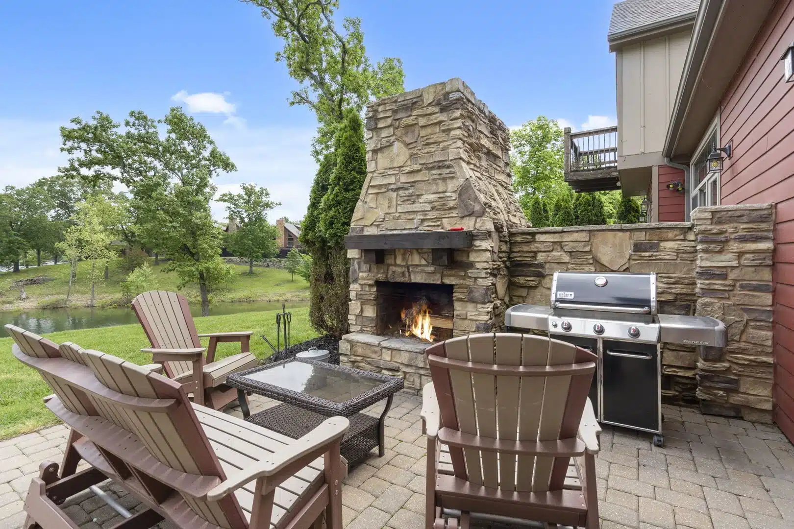 Lakefront villa at Chalets on Table Rock Lake with water views near Lampe Missouri